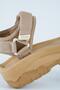 Women's Beige Berlin Velcro Outdoor Trekking Sandals Byndhvsc01 - 8