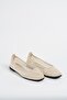 Women's Beige Mesh Daily Low Heeled Comfortable Ballerinas Byndmrj01 - 6