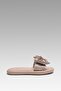 Women's Skin Bow Stone Leather Slippers 1.5cm Bynd106 - 6