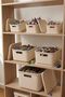 Set of 6 Colors Cream 2X6 2X13 2X21 Closet Organizer Toy Box Storage Box with Lid - 2