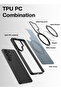 360° Rotate Ring Stand Case for Samsung Galaxy S26 Ultra – Black, Shockproof Protection - 7