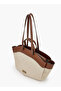 Solid Tote Bag with Double Handle - 4