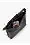 Embossed Shoulder Bag with Strap Handle - 7