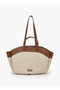 Solid Tote Bag with Double Handle