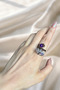 Natural Stone Fairyland Ring (Adjustable) Pink Quartz Amethyst Opalite Aventurine Lapis Lazuli - 3