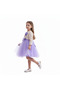 D' Daniela - Purple Rose Party Dress - 3