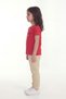 Printed Short Sleeve Girls' T-Shirt B6 - 3
