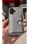 iPhone 16 Case with Velvet Card Holder and Stand