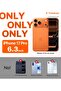 Ostand Q3 Air, iPhone 17 Pro Case with 360°Rotating Magnetic Stand MagSafe Compatible, Orange - 2