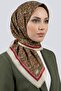 Women's Floral Flared Scarf 6508