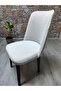Large Oval Chair Cover Jacquard Bombu Bohemian Fabric Village Anthracite - 5