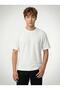 تيشيرت رجالي فضفاض مناسب بأكمام الذراع