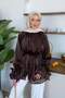 Reian Organza Cap Brown - 4