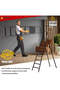 Aluminium Step Ladder Anti-Slip 9 step - 5