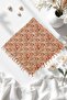 Women's Mink Geometric Patterned Beaded Writing Pad - 2