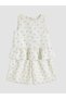Lcw Baby Beige Floral Baby Girl Blouse and Trousers - 3