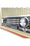 Vintage Bluetooth Radio with FM/AM/SW, USB & SD Player, Rechargeable Speaker System - 7