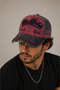 Vintage Vintage Men's Hat Black Rebel Embroidered Street Style Adjustable Buckle Detailed Baseball Cap - 7