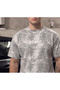 تي شيرت منقوش قابل للغسل بقصة مريحة - 2