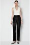 High Waist Single Pleat Trousers 1274 - 2