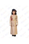 Police Girl Officer Costume for Kids – UAE Brown - 4