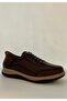 Genuine Leather Orthopedic Sole Rubber Laced Shoes
