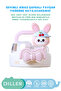 490ml New Collection Cute Animals Decorated Stainless Steel Thermos With/Without Straw and Neck Strap - 2