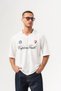 Truth Jersey V-Neck Oversize Jersey T-Shirt