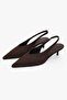 Women's Mia Brown Suede Stiletto