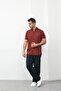 Cotton Lycra Seersucker Fabric Slim Fit Short Sleeve Shirt - 3