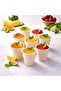 White Paper Cups[100 pcs]- Available in 2.5oz, 4oz, 6oz, 7oz, 8oz - 4