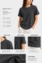 100% Cotton Regular Fit T-Shirt |   Women's & Men's Unisex Crew Neck Basic T-Shirt - Anthracite - 3
