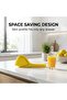 Folding Lemon Squeezer, Manual Citrus & Lime Juicer with Built-In Strainer, Easy Two-H - 5