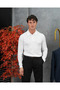 Slimfit Molded Cotton Lycra Button Detailed Knitwear Sweater - 4