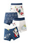 Boys Cotton Space Astronaut Boxer Pack of 4