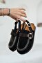 Alora Women's Genuine Leather Closed-Front Sandals Brown - 4