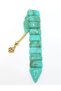 Hareli Turquoise Color Love Knot Tasseled Powder Amber Fish Prayer Beads 201025466