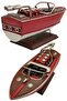 Decorative Metal Speed Boat 25cm - 6