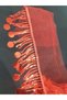 Red Color Sequin Fringe Tassel Embroidery Ribbon Decorative Ribbon Accessory - 4