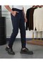 Cotton Lycra Slim Fit Jogger Pants - 3
