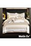 100% Cotton Satin 6 Piece Double Premium Duvet Cover Set