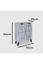Two-Door Shoe Cabinet - 2