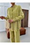 Women's Shirt with Bead Work on Front, Back and Sleeves, Pants with Bead Strip Work, Set - 5