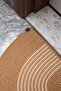 Bohemian Decorative Door Mat - Stain-Resistant Wicker-Look Welcome Mat - 5