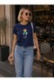 Icon teddy cute bear printed t-shirt women's clothing new season - 3