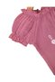 Baby Girl Summer Denim Shorts and Floral Printed T-Shirt 6-9-12-18-24 Months 2-Piece Holiday Outfit Set - 4