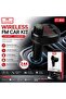 ET-M45 Wireless FM Transmitter Car Kit 2.4A Fast Charger Dual USB MP3 Player Hands-Free Calling TF Card & USB Support - 3