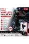 ET-M45 Wireless FM Transmitter Car Kit 2.4A Fast Charger Dual USB MP3 Player Hands-Free Calling TF Card & USB Support - 4