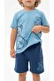 Boy's Summer Shorts Set T-Shirt Shorts Cotton Casual Comfortable Combination 1-2-3-4 Years Old - 4
