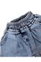 Baby Girl Summer Denim Shorts and Floral Printed T-Shirt 6-9-12-18-24 Months 2-Piece Holiday Outfit Set - 5